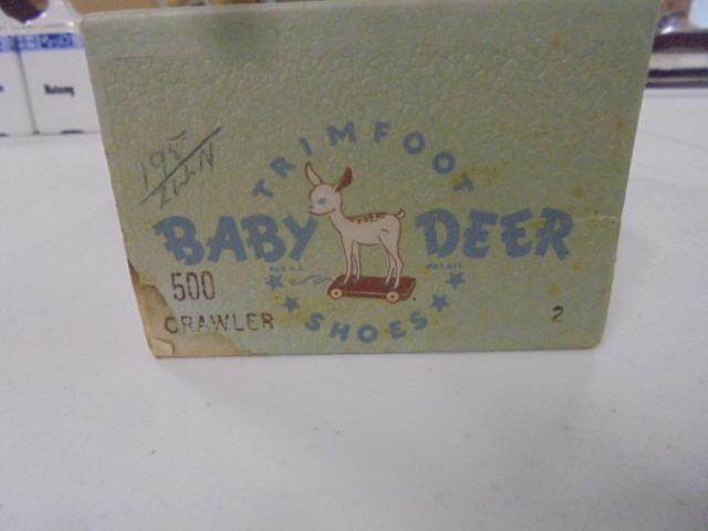 Vintage Deer Skin Baby Shoes