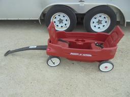 Radio Flyer Twin Seat Wagon