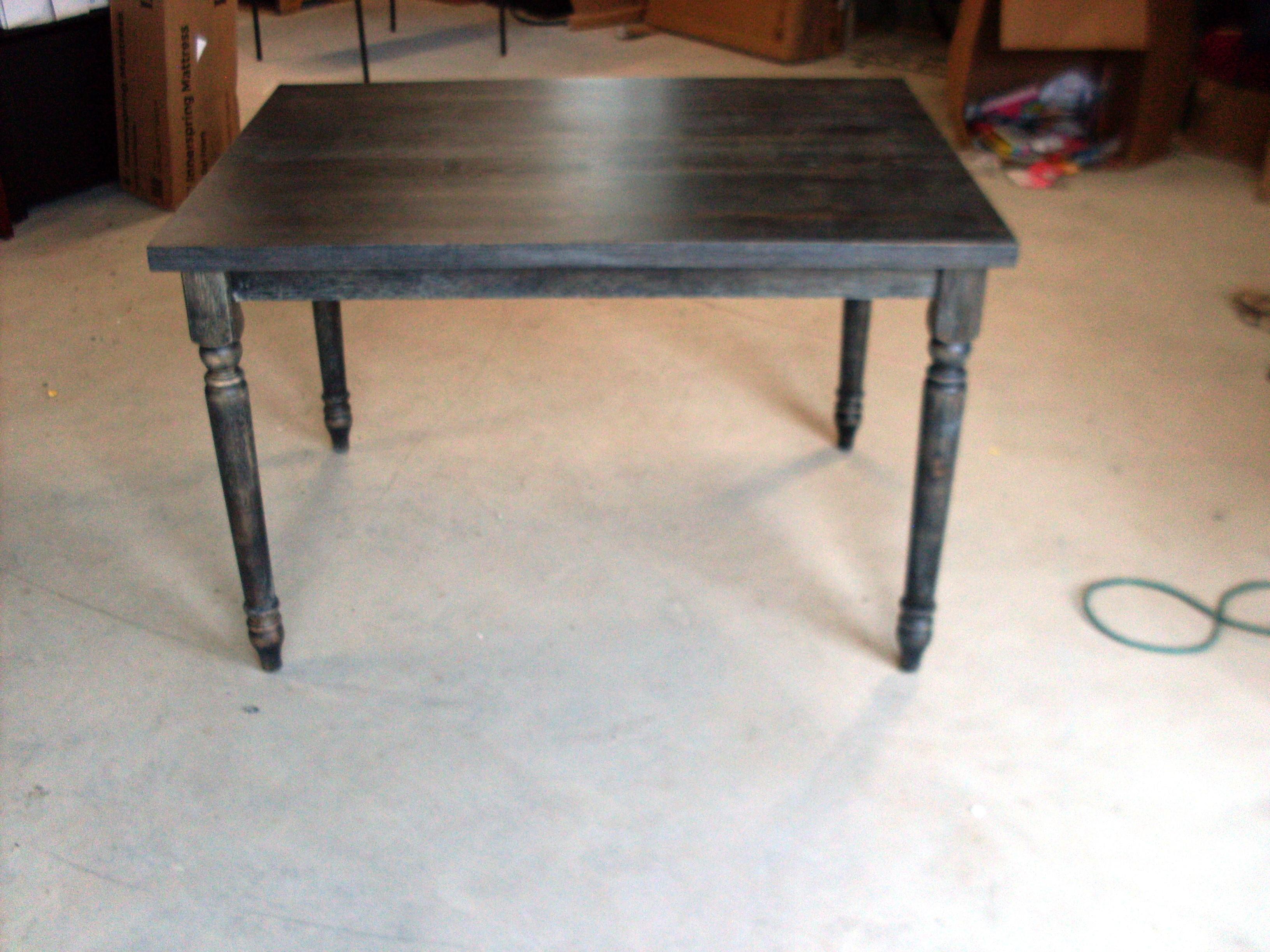 Weathered Grey Dining Table