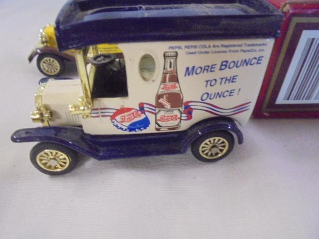 Collection of 12 Vintage Small Pepsi-Cola Trucks