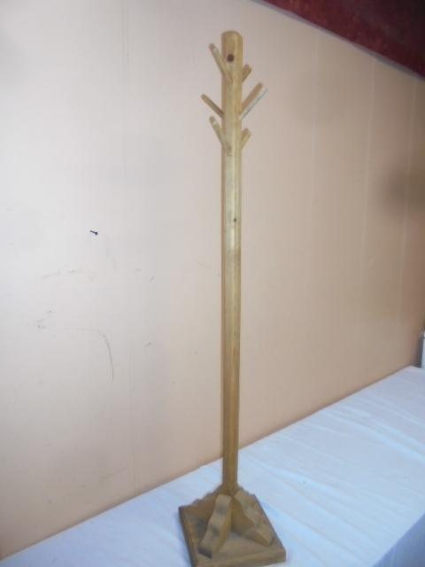 Child's Wooden Hall Tree