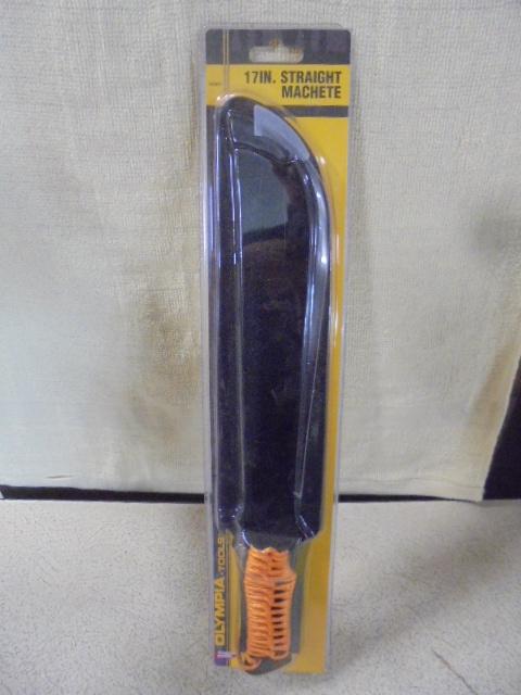 Olympia Tools 17" Machete w/Sheaf