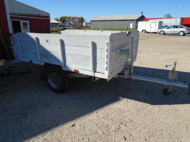 Heavy Duty Tilt Bed Trailer 9'x6'