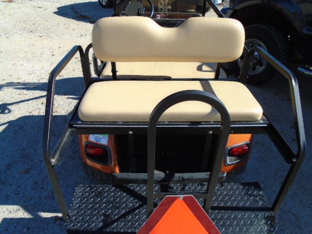 EZ-GO Electric Golf Cart w/ Rear Fold Down Seat-Headlights-Turn Signals-Tail and Break Lights-Mirros