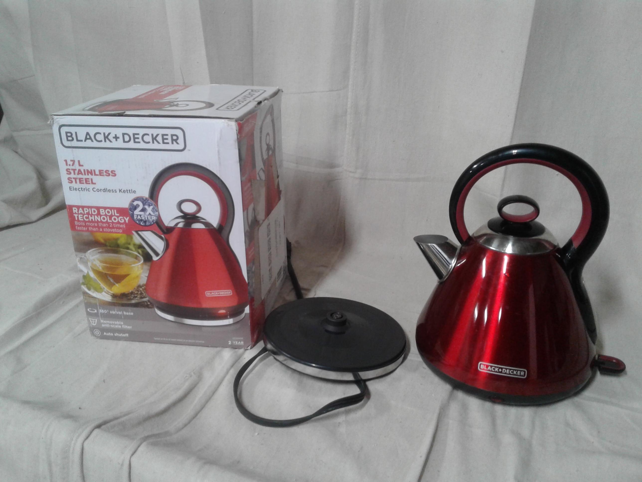Black and Decker 1.7L Cordless Kettle