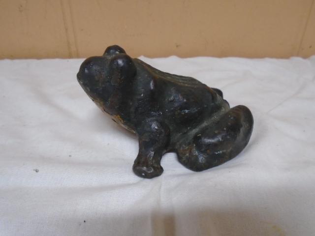 Cast Iron Frog Door Stop