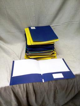 Over 100 count 2 pocket folders