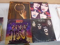 Groupof 19 LP Kiss Albums