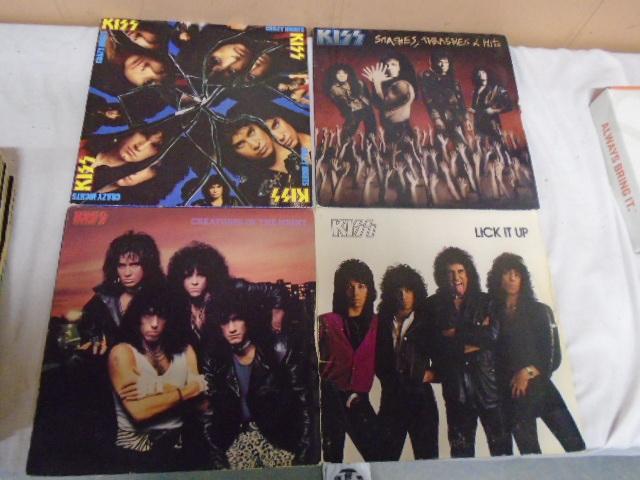 Groupof 19 LP Kiss Albums