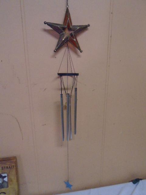 Set of Star Pipe Windchimes