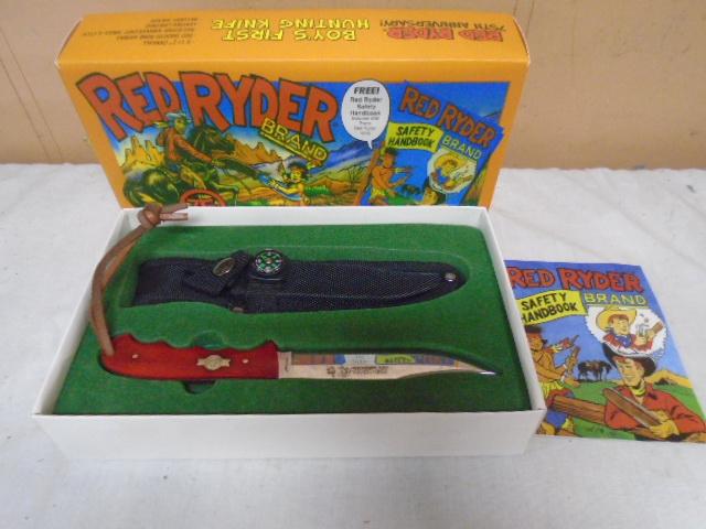 Red Ryder 75th Anniversary Boy's Hunting Knife