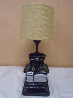 Vintage Stove Table Lamp