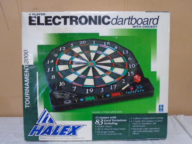 Halex 4 Player Electric Dart Board