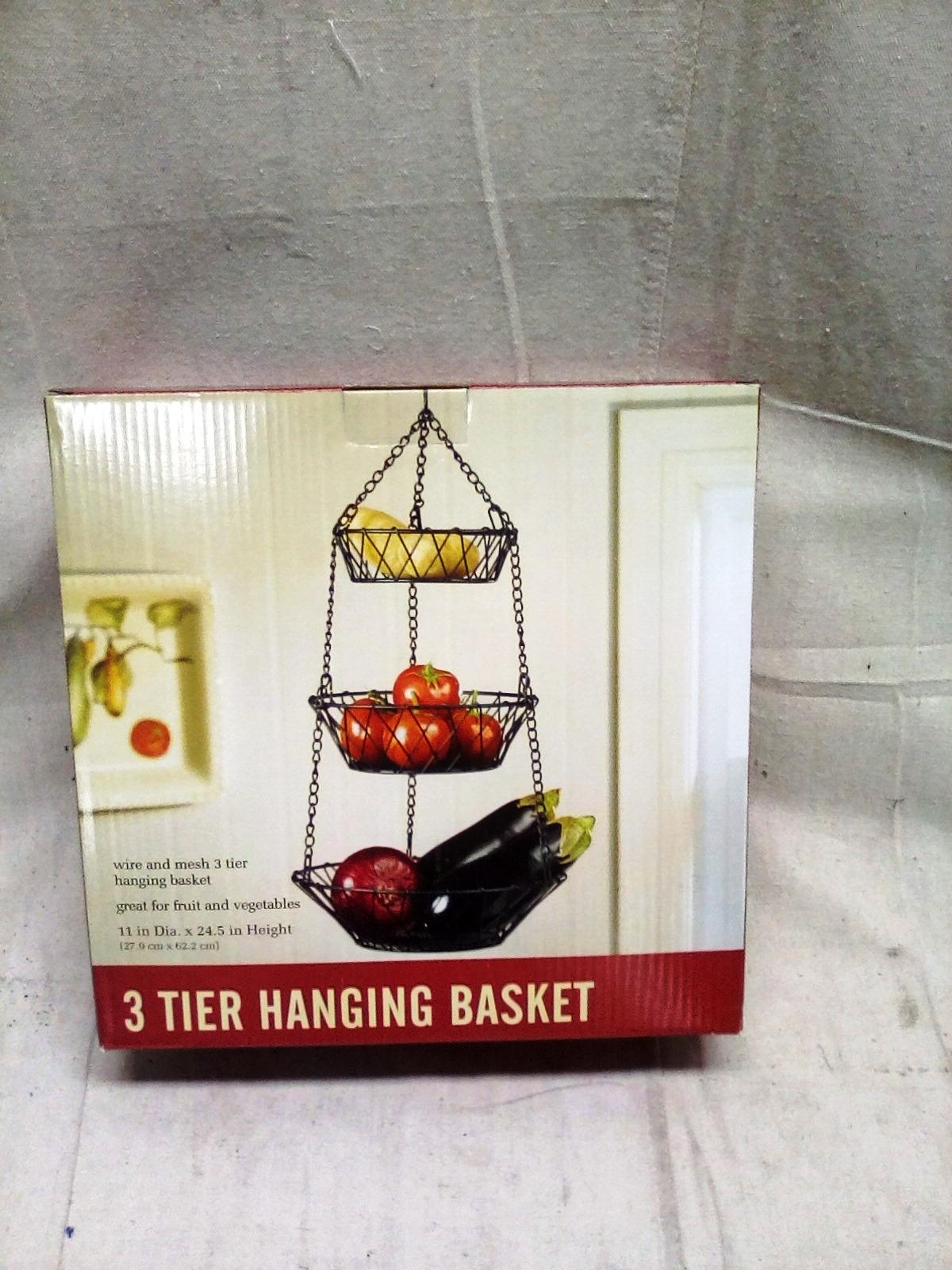 Hanging Three Tier Basket