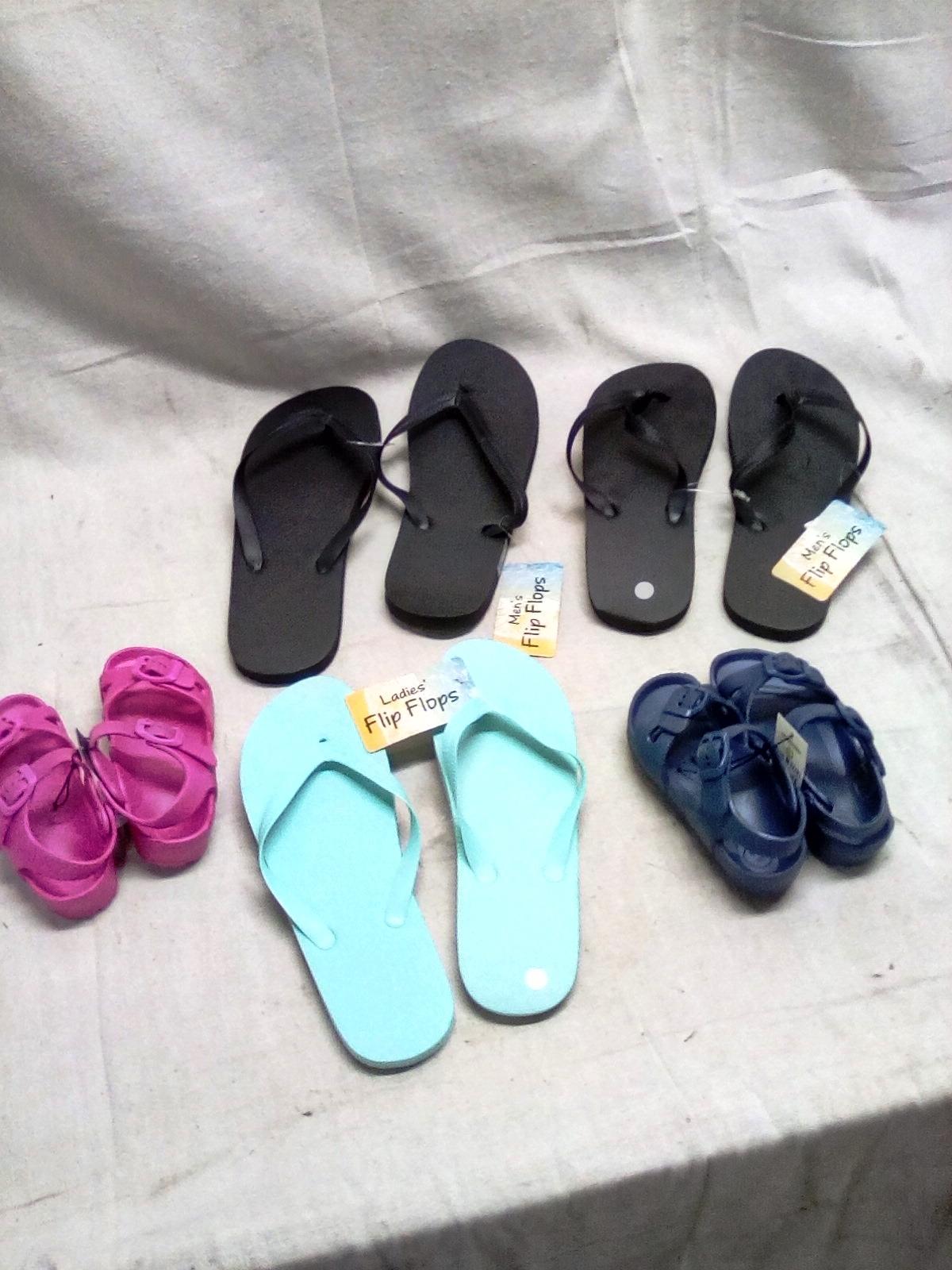 Five Pair of Family Footware