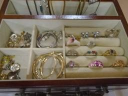 4 DrawerWooden Jewelry Box