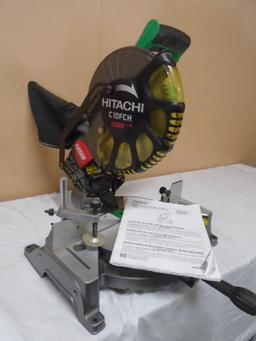 Hitachi Model C10 FCH 10" Compound Lazer Miter Saw