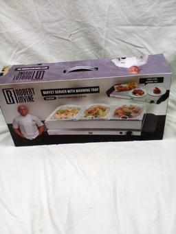 Robert Irvine Buffet Server with Warmer