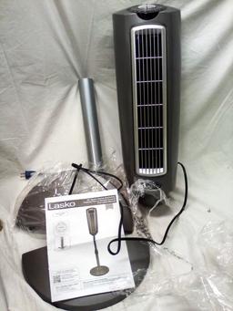 Lasko 52" Oscilating Space Saving Fan with remote control