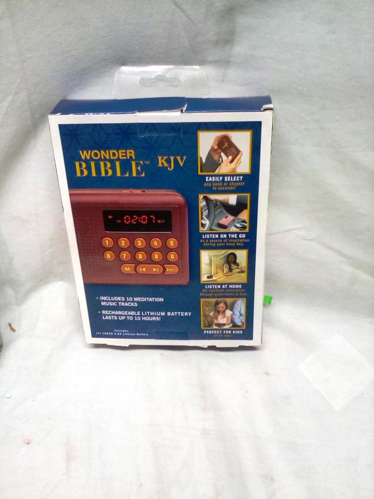 Wonder Bible Listen Anywhere KJV Old and New Testaments