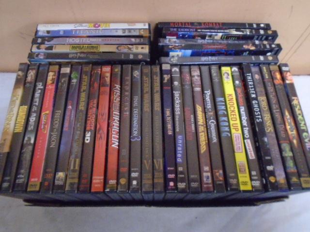 Group of 37 DVDs