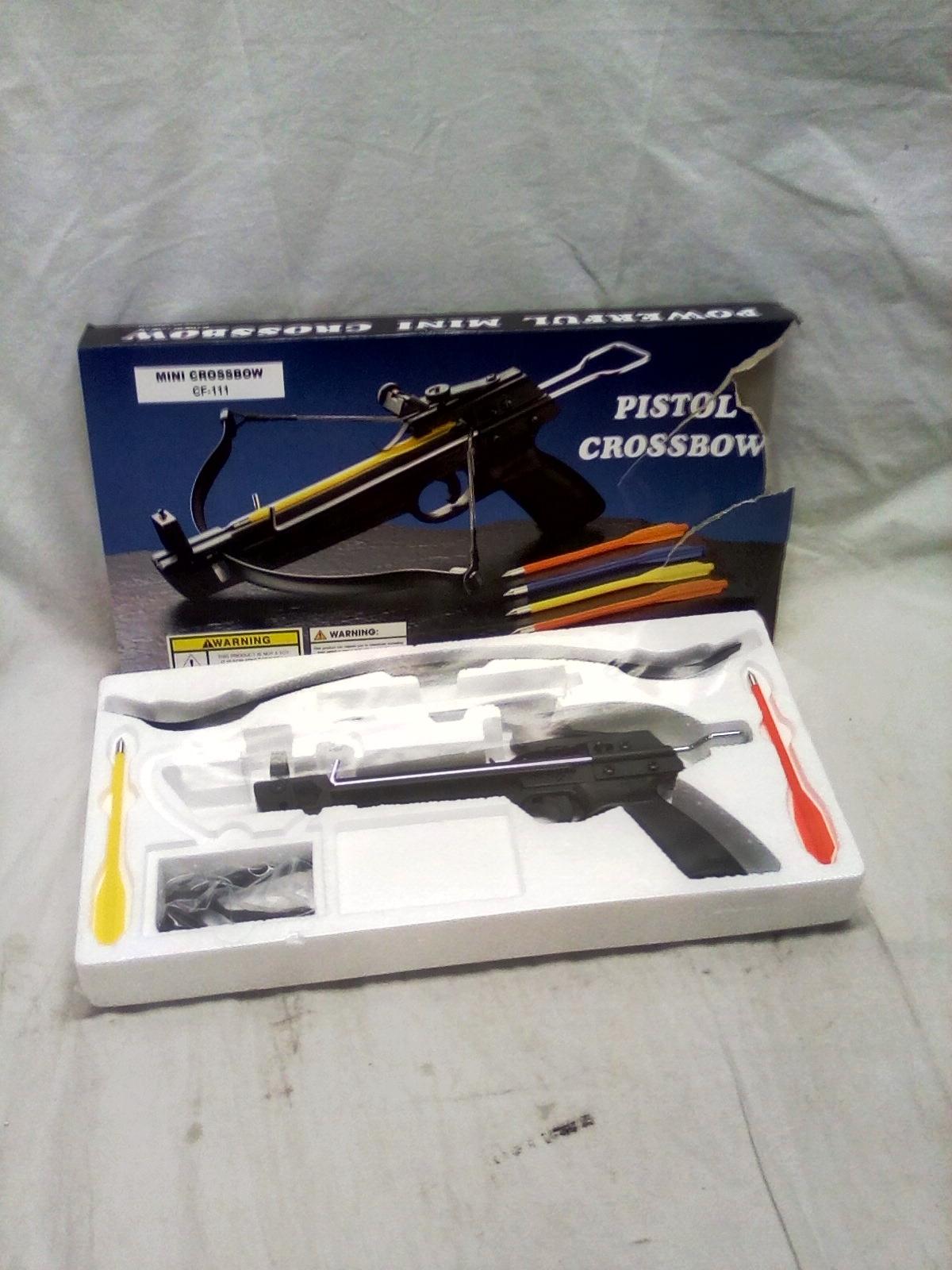 Pistol Mini Crossbow with target arrows