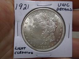 1921 Morgan Silver Dollar