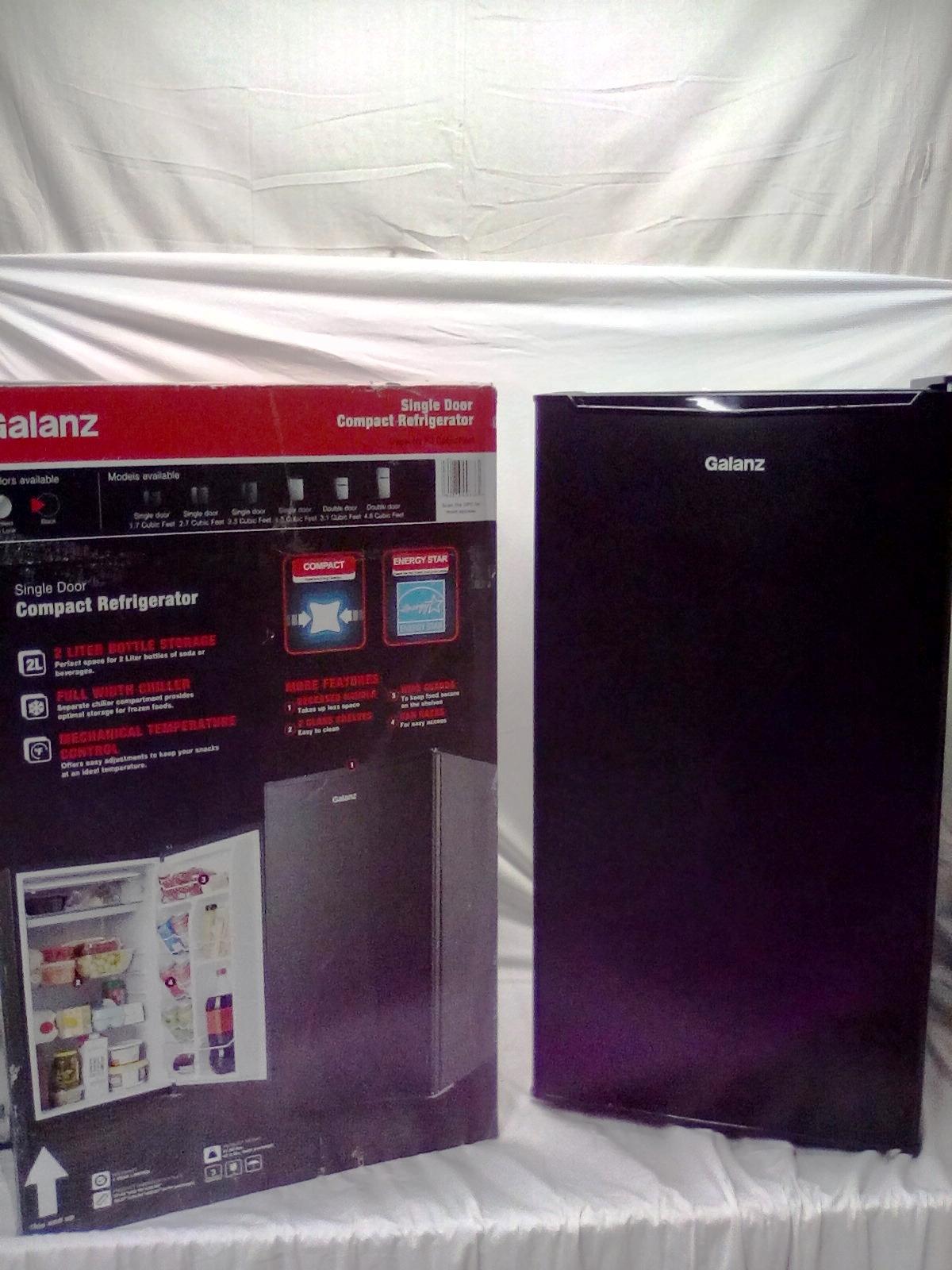 Galanz Single Door Compact Refrigerator 3.3 Cu/Ft