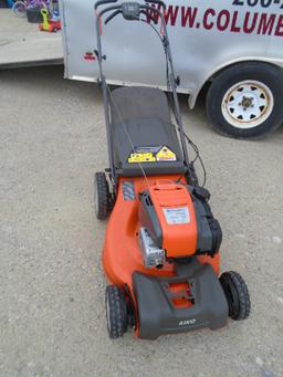 Husqvarna LC221AH 4 Wheel Drive Self Propelled/ Rear Bagger Mower