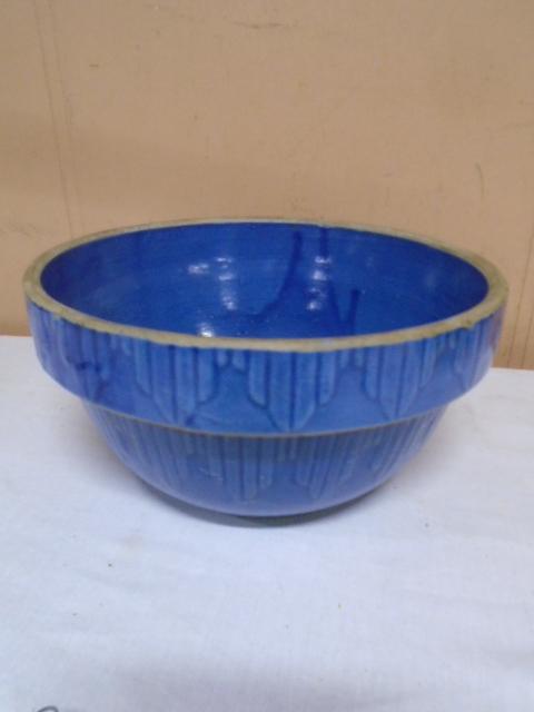 Blue Crock Mixing Bowl