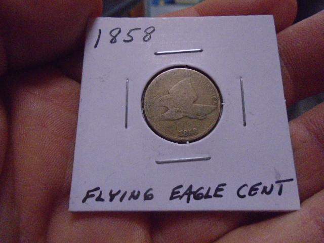 1858 Flying Eagle Cent