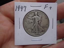 1947 Walking Liberty Half Dollar