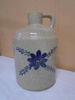 Blue Flower Jug