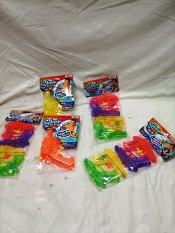 Qty. 5 pack of misc. Water Guns