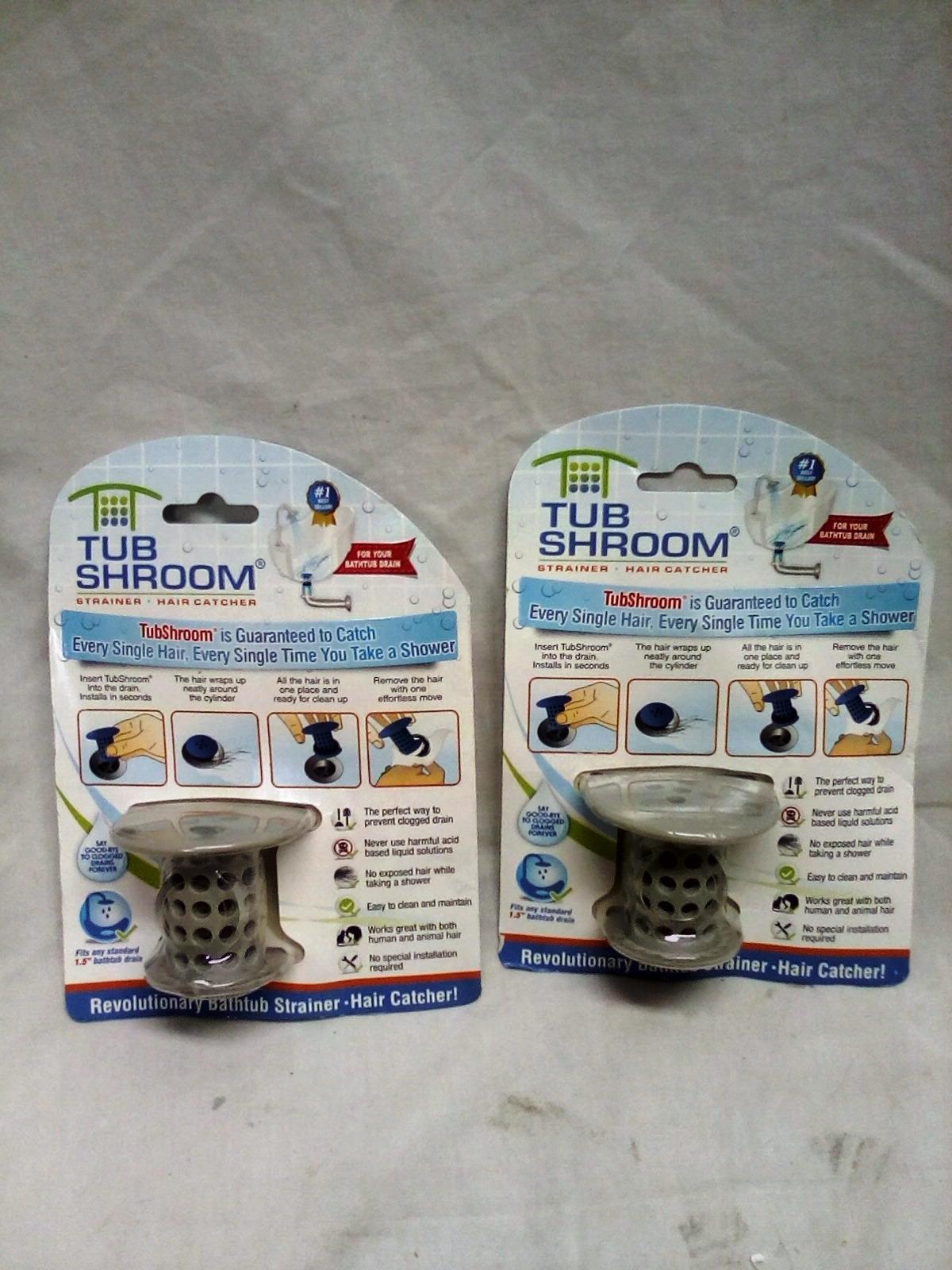 Qty. 2 TubShroom Bathtub Drain Inserts