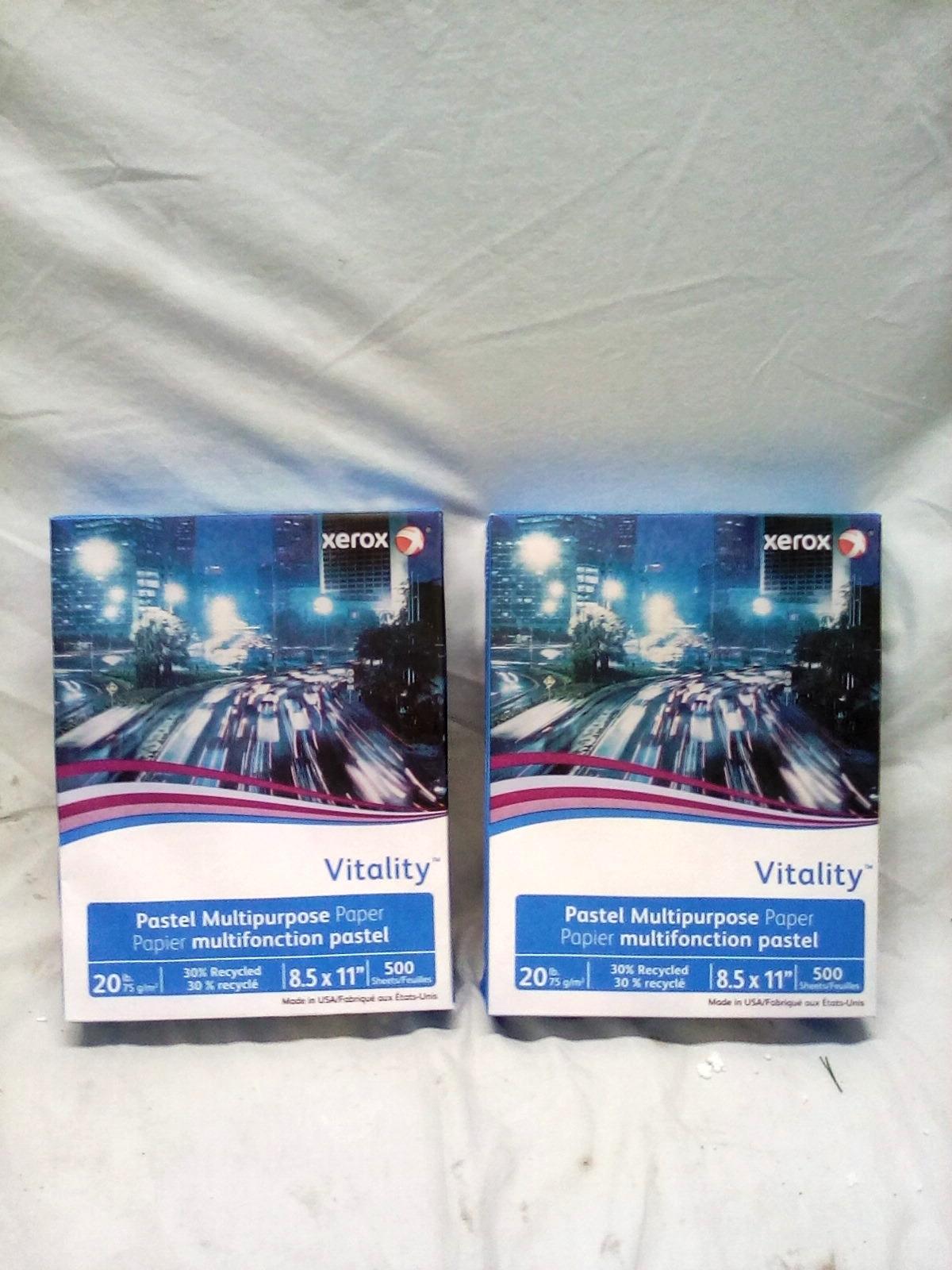 Qty. 2 Vitality, Pastel, Pink/Rose Multipurpose Paper, 500 Sheets Per Pack