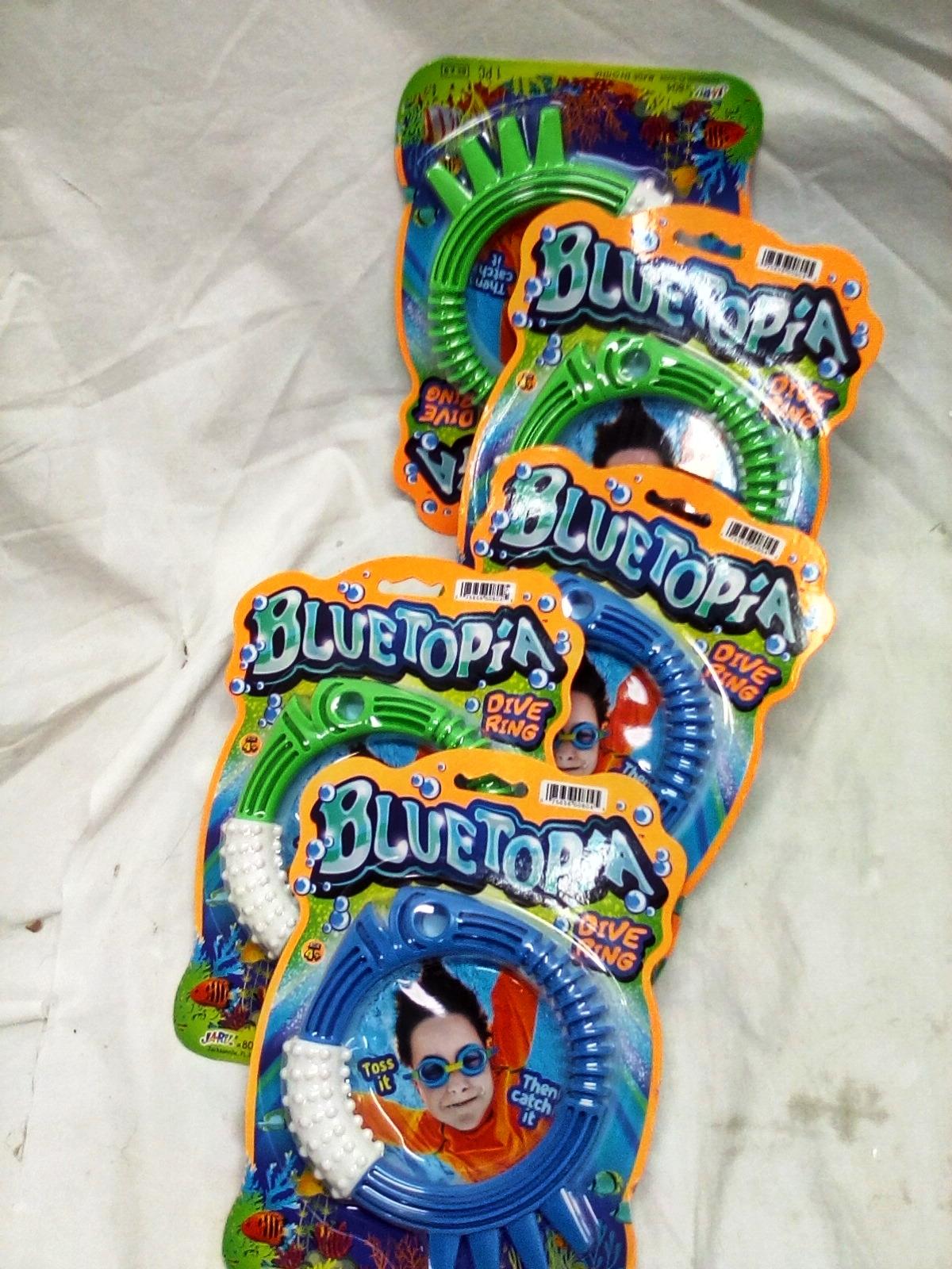 Qty. 5 Bluetopia Pool Toy Dive Rings