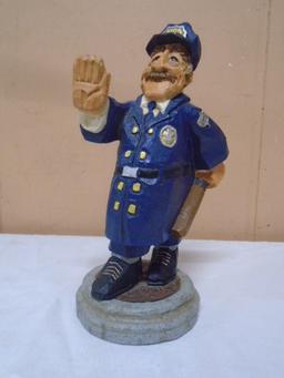 David Frykman "The Patrolman" Policeman Figurine