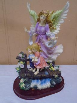 Beautiful Guardian Angel Figurine