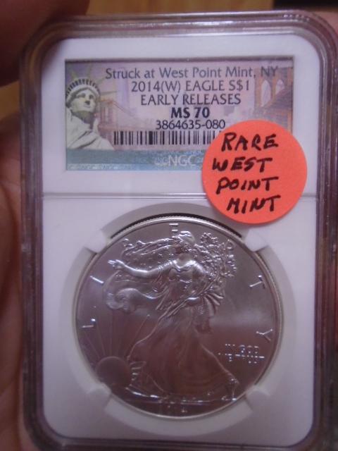 2014 W-Mint Early Releases Silver Eagle