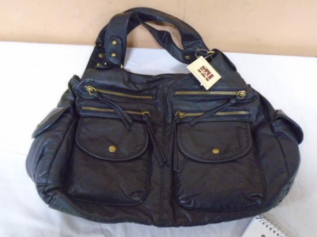 Gal "Pearlized Washed " Ladies Leather Purse