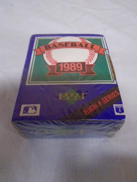 1989 Upper Deck High # Series Baseball Card Set