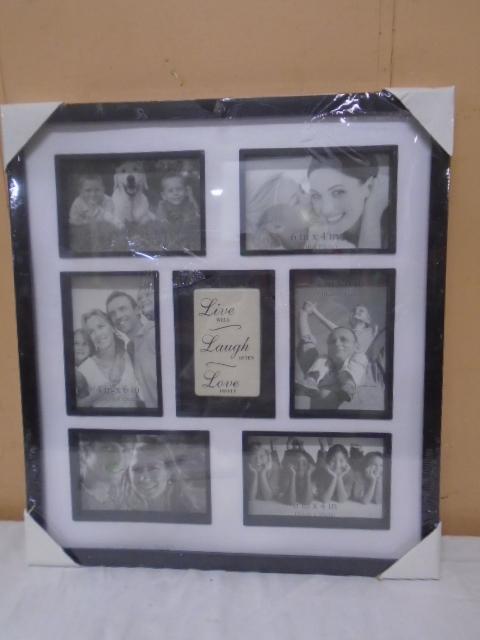 Live-Laugh-Love Photo Collage Frame