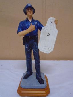 Blue Hats of Bravery "Honing Your Skill" Figurine