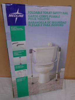 Medline Foldable Toilet Safety Rail