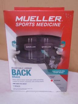 Miller Sports Medicine 5-in-1 Adjustable Lumbar Back Brace
