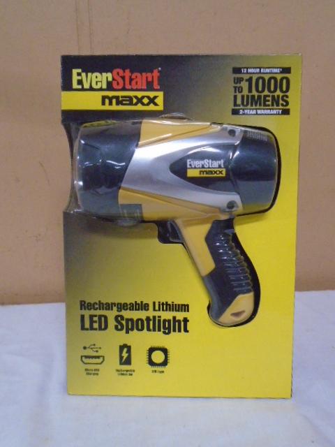 Everstart Maxx Rechargable Lithium LED Spotlight