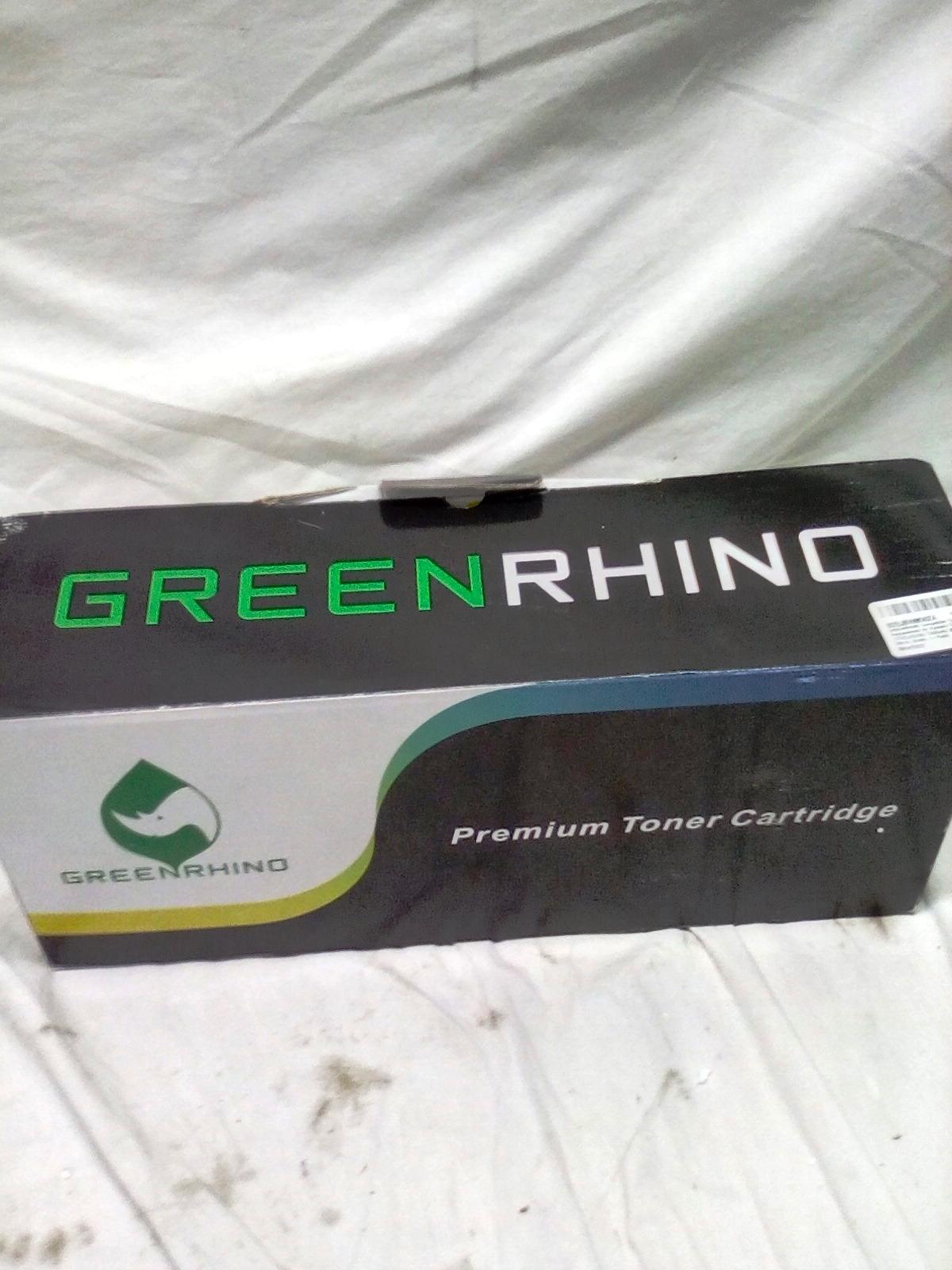 Green Rhino Premium Toner Cartridge see label in pic 2