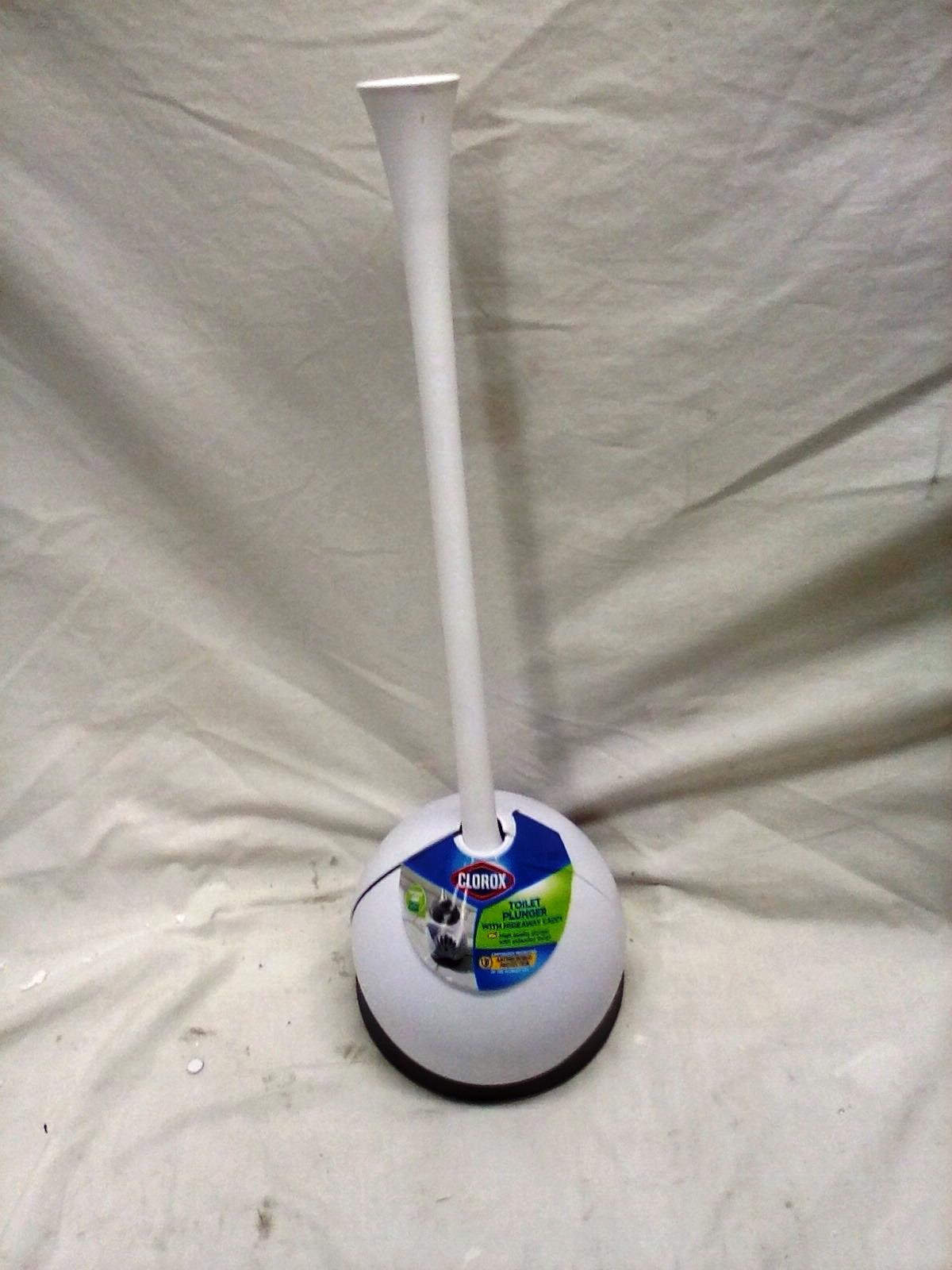 Clorox Hide-A-Way Toilet Plunger