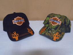 2 Brand New Harley Davidson Hats